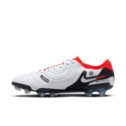 Nike Tiempo Legend 10 Elite FG (White/Crimson/Black) -Sports-Football Apparel nike tiempo legend 10 elite fg white crimson black 4