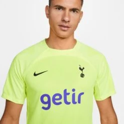 Nike Tottenham 22/23 Strike Training Jersey (Volt) 9 Nike Tottenham 22/23 Strike Training Jersey (Volt) -Sports-Football Apparel nike tottenham 22 23 strike training jersey volt 2