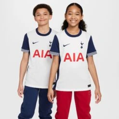 Nike Tottenham 24/25 Home Jersey Youth (White/Navy) -Sports-Football Apparel nike tottenham 24 25 home jersey youth white navy 2