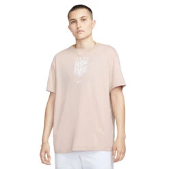 Nike USA 2023 USWNT 4-Star Crest Tee Women (Beige)
