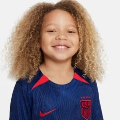 Nike USA 2023 USWNT Away Jersey Youth (Navy) -Sports-Football Apparel nike usa 2023 uswnt away jersey youth navy 4