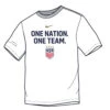 Nike USA 2023 USWNT Core SS Tee (White)