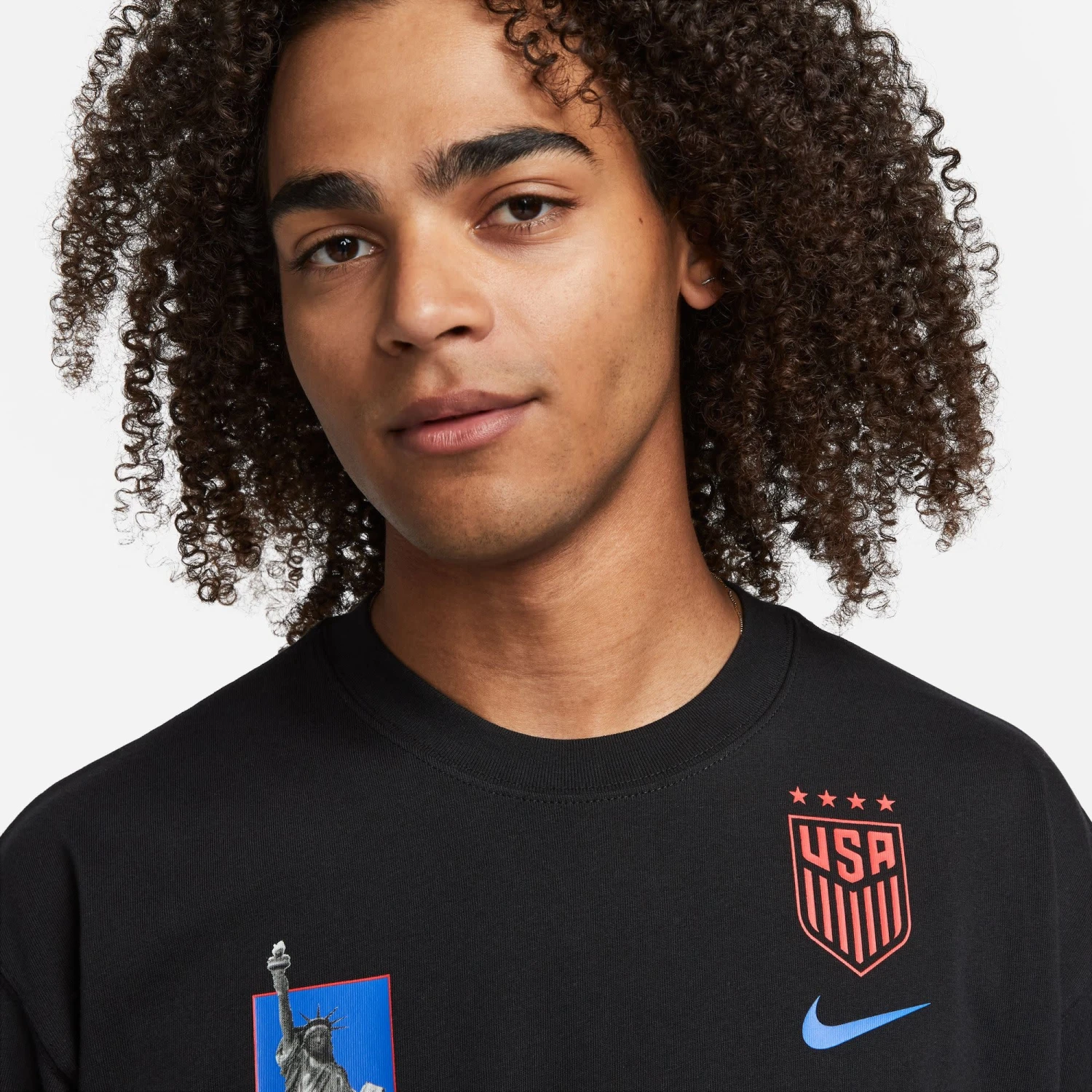 Nike USA 2023 USWNT Original Max90 Tee (Black) 7 Nike USA 2023 USWNT Original Max90 Tee (Black) - Image 5