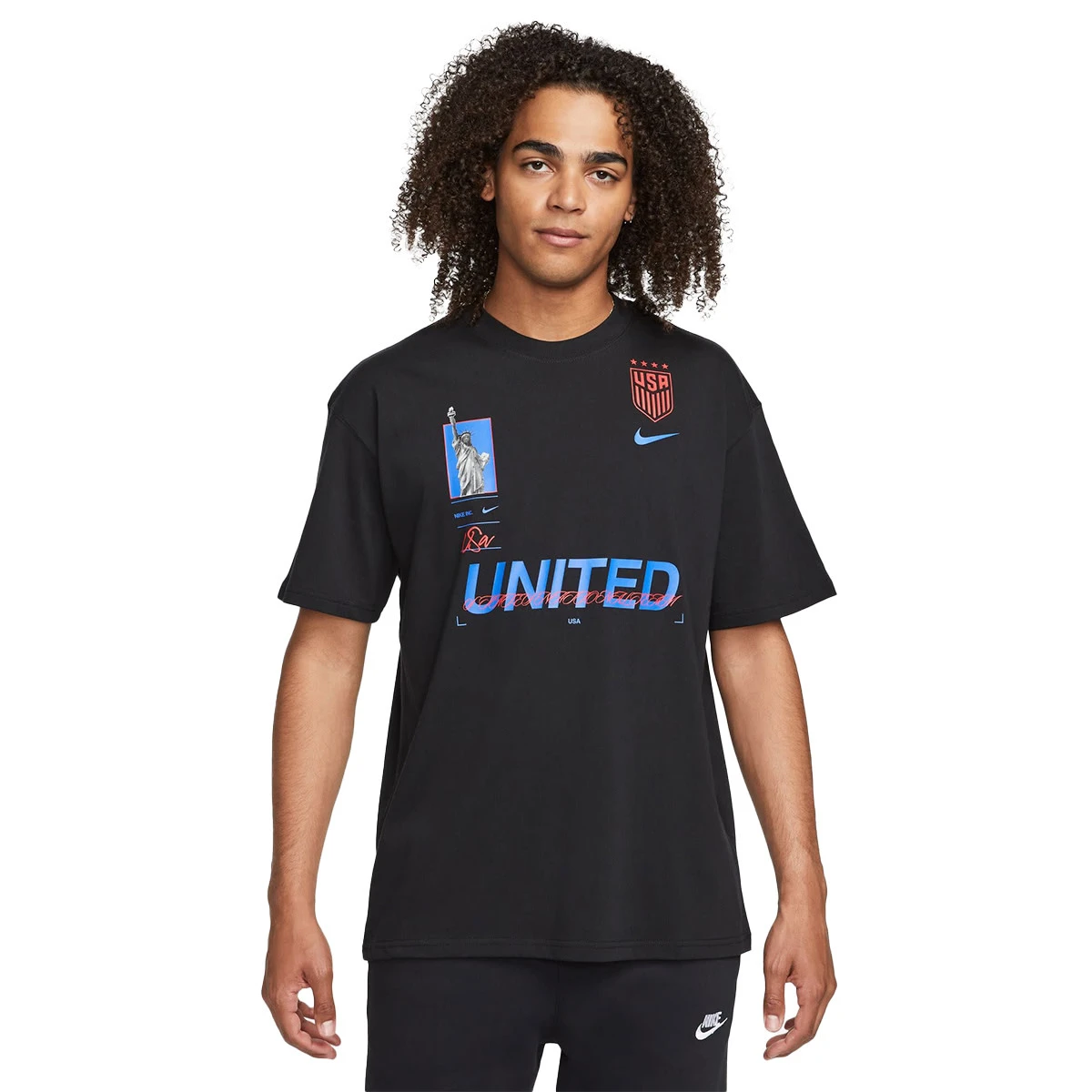 Nike USA 2023 USWNT Original Max90 Tee (Black) 3 Nike USA 2023 USWNT Original Max90 Tee (Black)