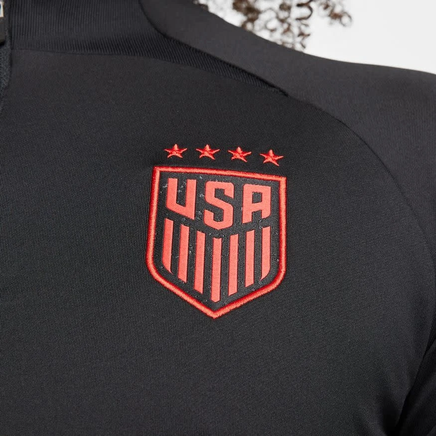 Nike USA 2023 USWNT Strike Drill Top (Black/Red) 6 Nike USA 2023 USWNT Strike Drill Top (Black/Red) - Image 4