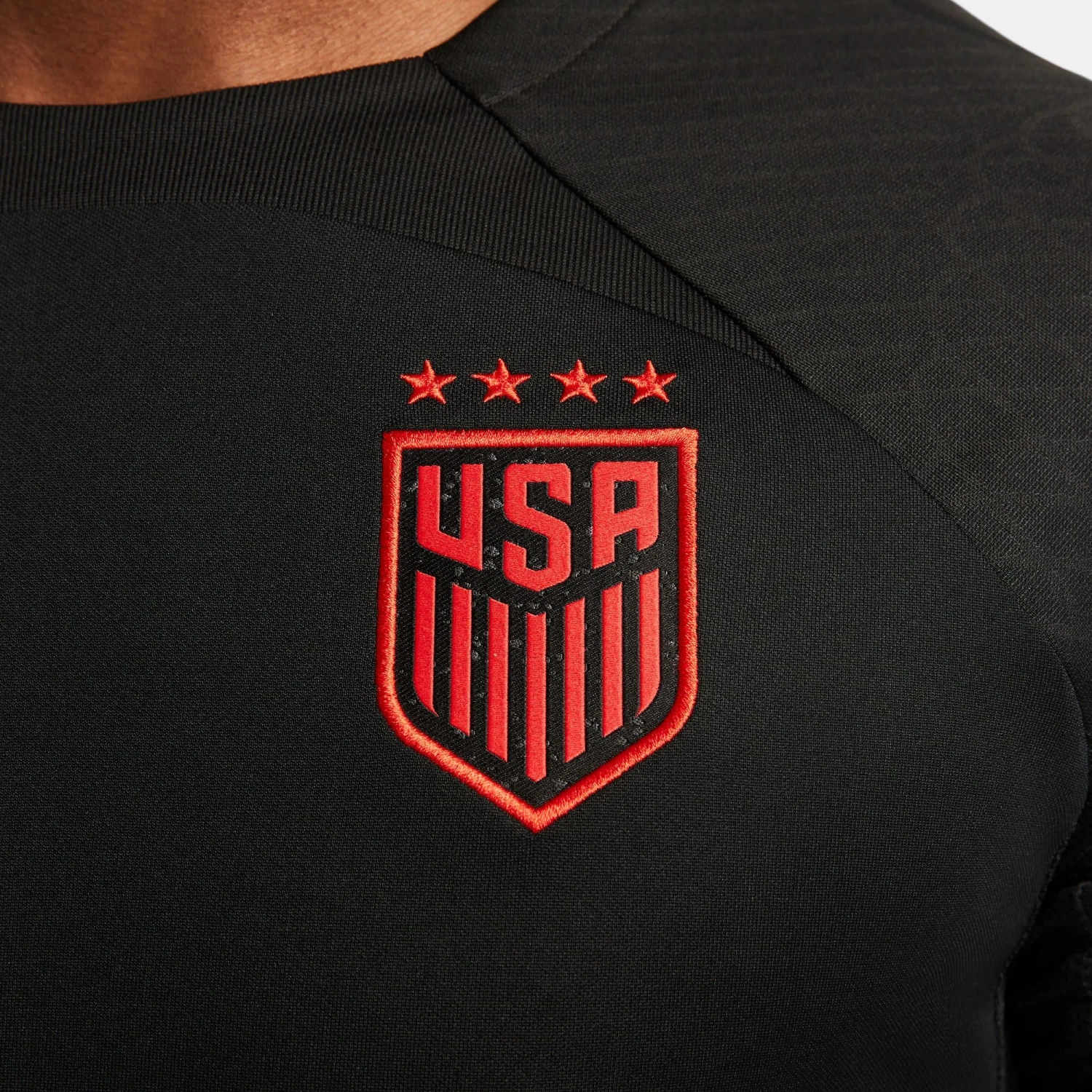 Nike USA 2023 USWNT Strike Training Top (Black) 7 Nike USA 2023 USWNT Strike Training Top (Black) - Image 5