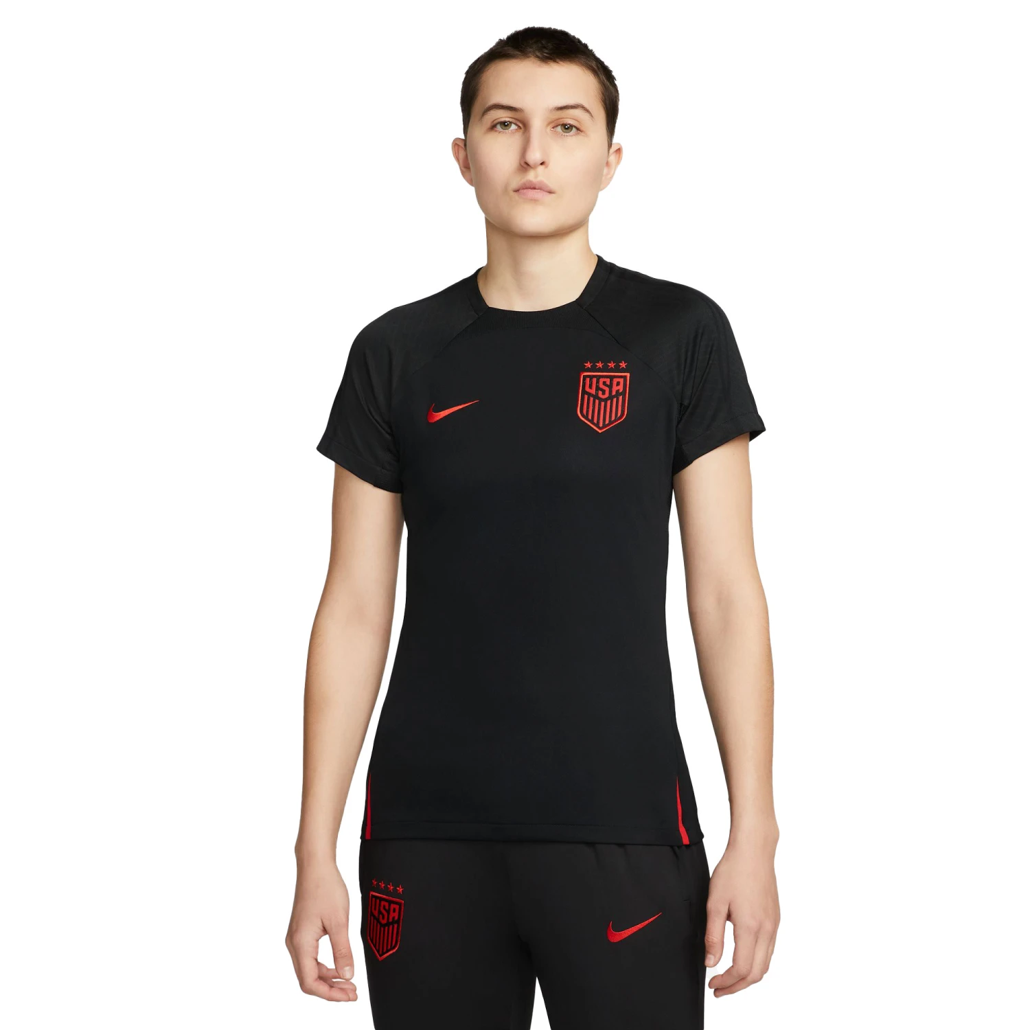 Nike USA 2023 USWNT Strike Training Top Women (Black) 3 Nike USA 2023 USWNT Strike Training Top Women (Black)