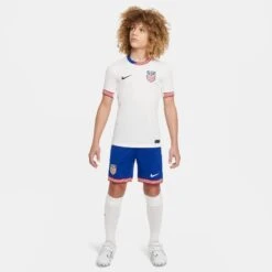Nike USA 2024 USMNT Home Jersey Youth (White) -Sports-Football Apparel nike usa 2024 usmnt home jersey youth white 4