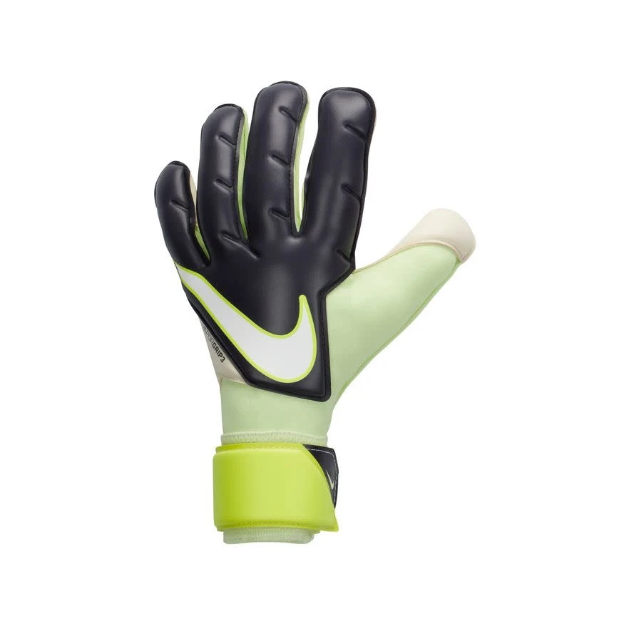 Nike Vapor Grip3 Goalkeeper Gloves (Black/Volt) 3 Nike Vapor Grip3 Goalkeeper Gloves (Black/Volt)