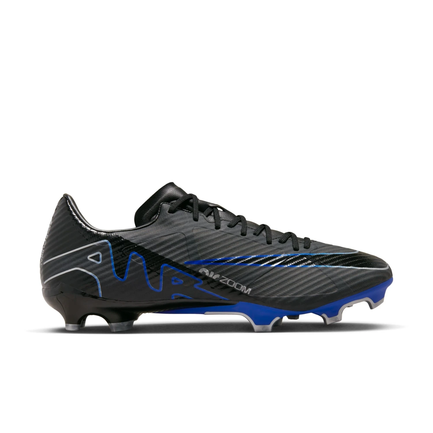 Nike Zoom Mercurial Vapor 15 Academy FG/MG (Black/Blue) 6 Nike Zoom Mercurial Vapor 15 Academy FG/MG (Black/Blue) - Image 4