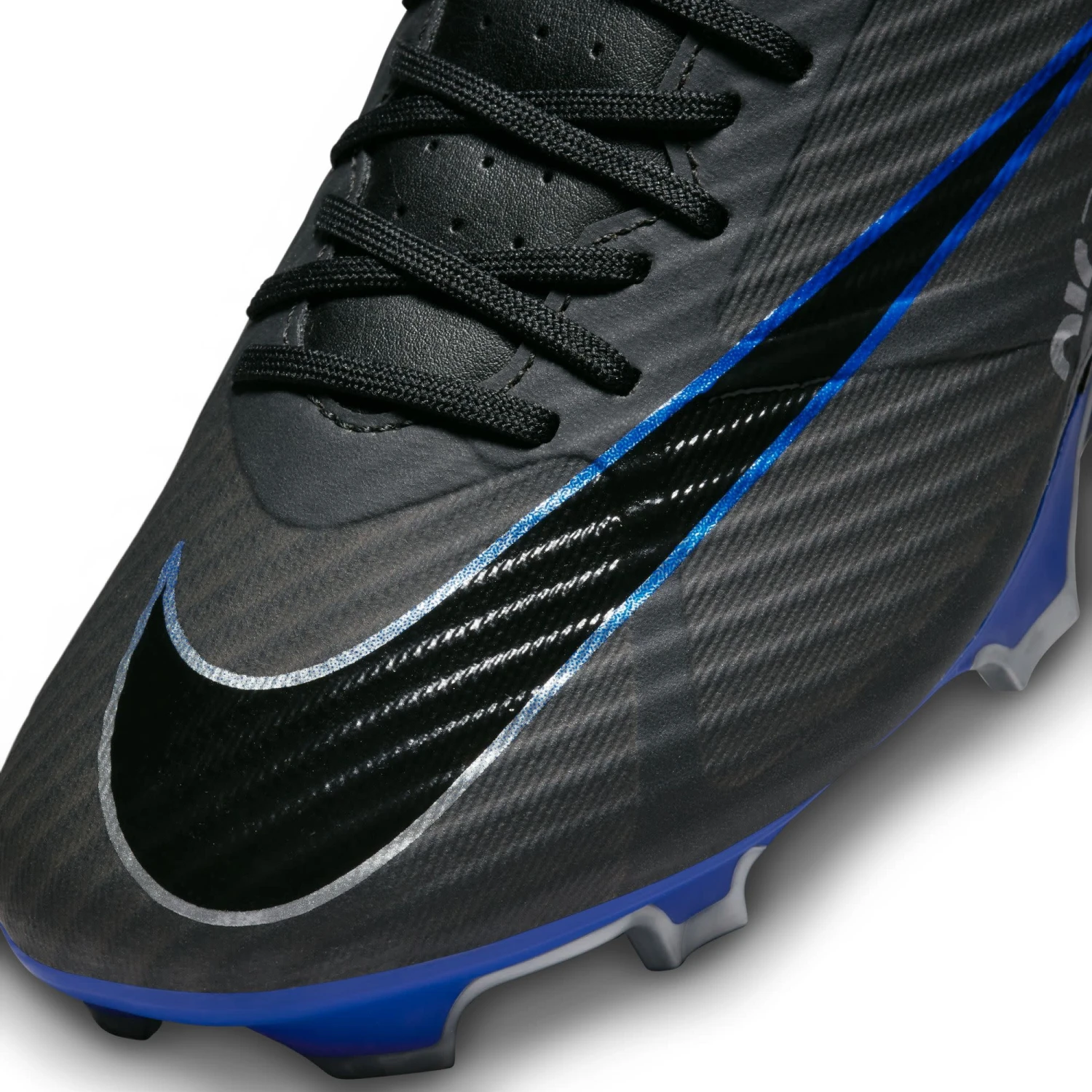Nike Zoom Mercurial Vapor 15 Academy FG/MG (Black/Blue) 11 Nike Zoom Mercurial Vapor 15 Academy FG/MG (Black/Blue) - Image 9