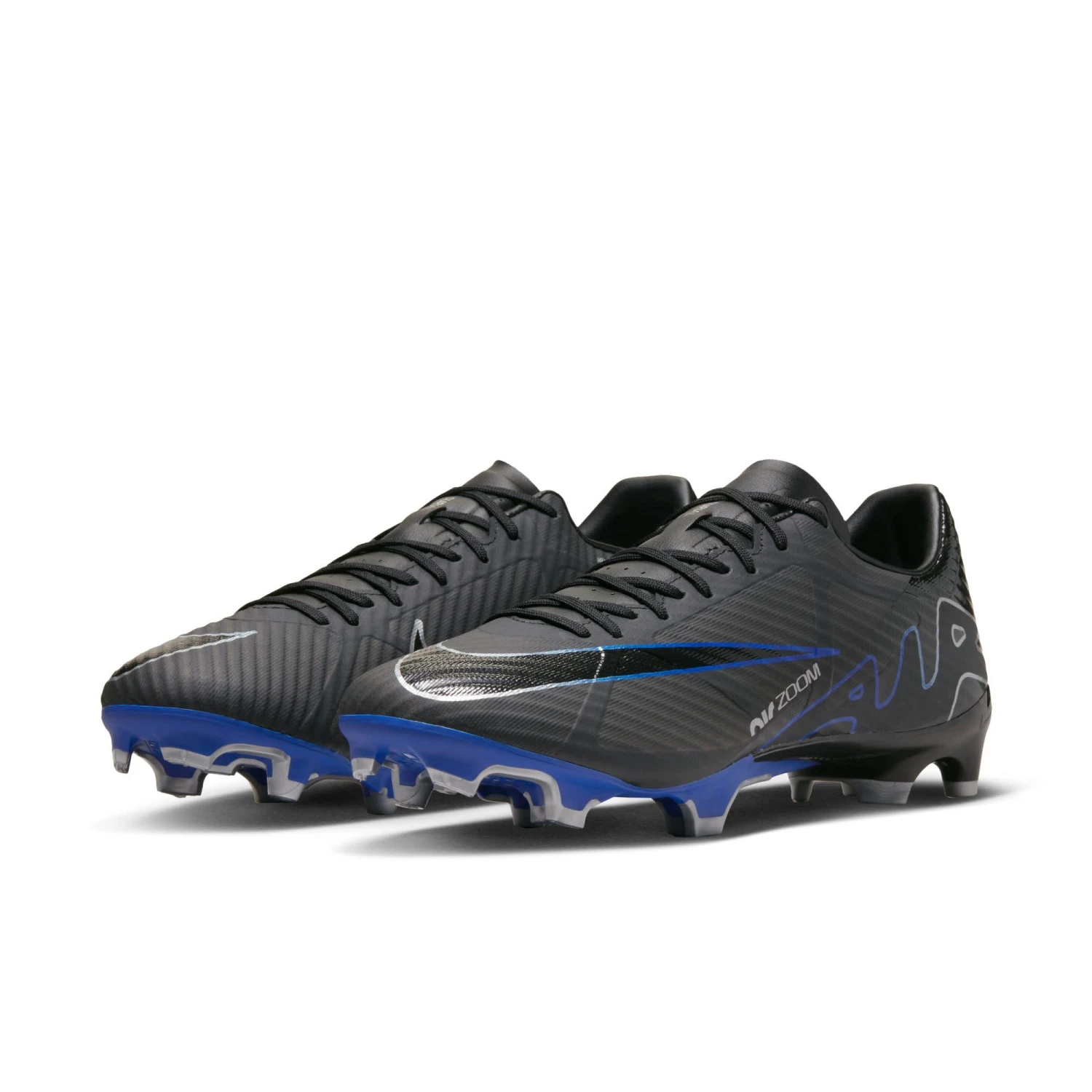 Nike Zoom Mercurial Vapor 15 Academy FG/MG (Black/Blue) 3 Nike Zoom Mercurial Vapor 15 Academy FG/MG (Black/Blue)
