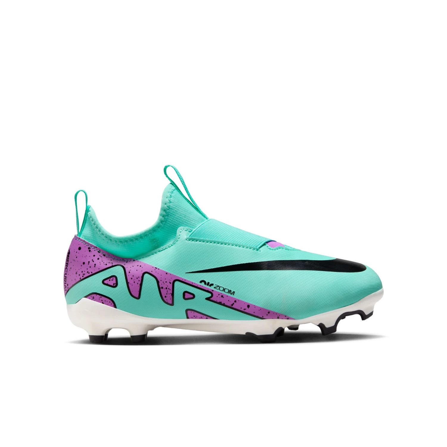 Nike Zoom Mercurial Vapor 15 Academy FG/MG Jr (Teal/Purple) 6 Nike Zoom Mercurial Vapor 15 Academy FG/MG Jr (Teal/Purple) - Image 4