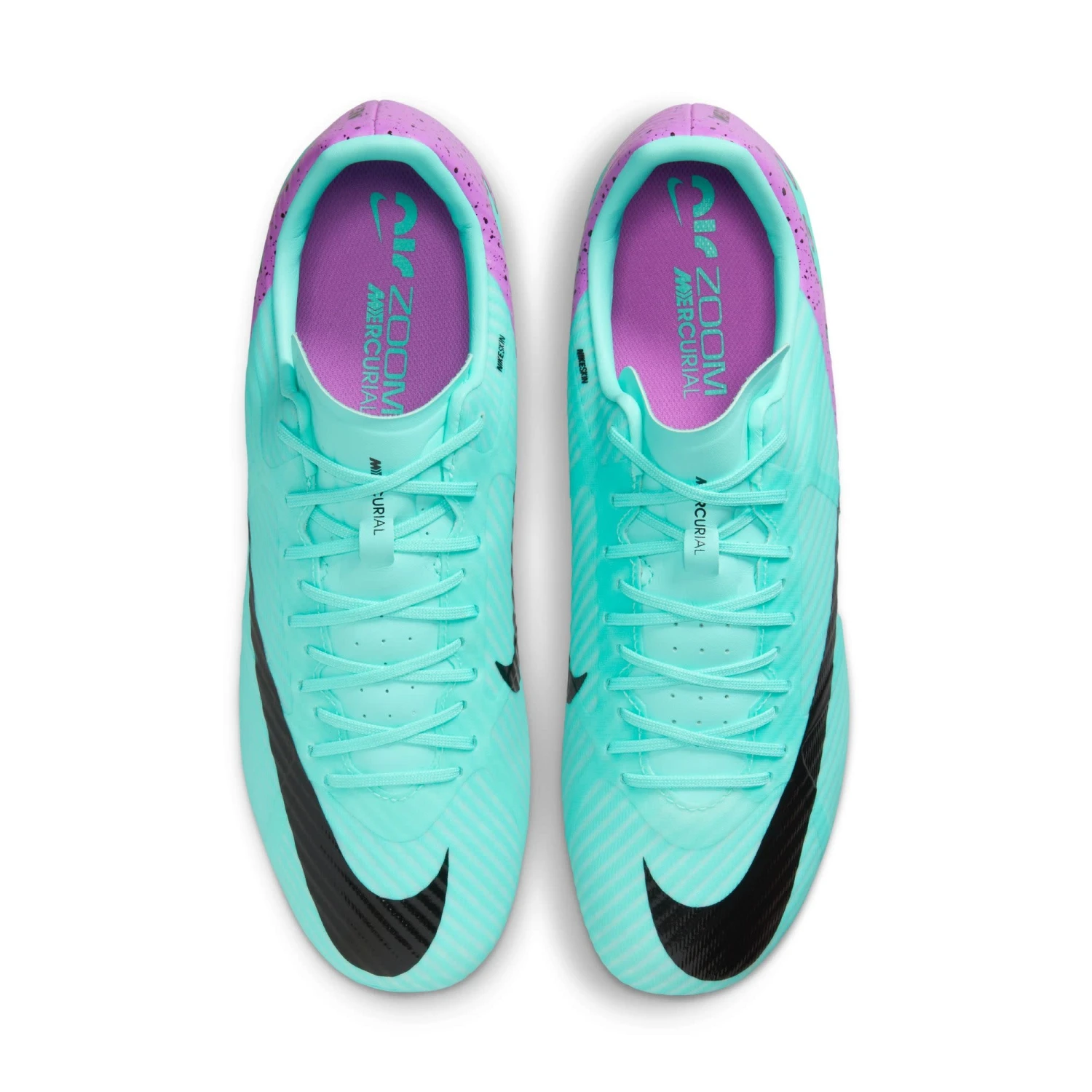 Nike Zoom Mercurial Vapor 15 Academy FG/MG (Teal/Purple) 5 Nike Zoom Mercurial Vapor 15 Academy FG/MG (Teal/Purple) - Image 3