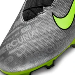 Nike Zoom Mercurial Vapor 15 Academy XXV FG/MG Jr (Silver/Volt) 16 Nike Zoom Mercurial Vapor 15 Academy XXV FG/MG Jr (Silver/Volt) -Sports-Football Apparel nike zoom mercurial vapor 15 academy xxv fg mg jr 6