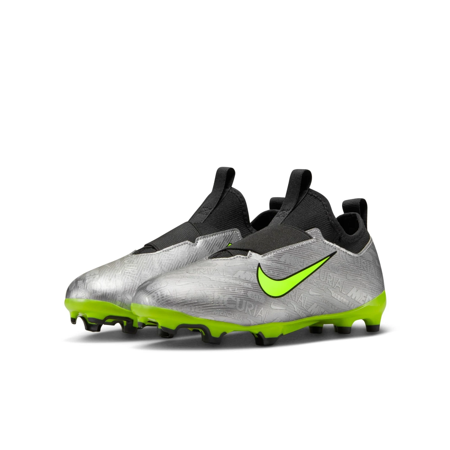 Nike Zoom Mercurial Vapor 15 Academy XXV FG/MG Jr (Silver/Volt) 3 Nike Zoom Mercurial Vapor 15 Academy XXV FG/MG Jr (Silver/Volt)
