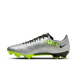 Nike Zoom Mercurial Vapor 15 Academy XXV FG/MG (Silver/Volt) -Sports-Football Apparel nike zoom mercurial vapor 15 academy xxv fg mg sil 4