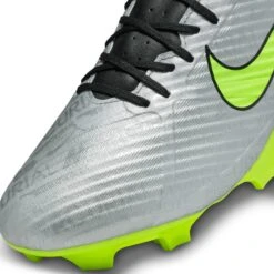 Nike Zoom Mercurial Vapor 15 Academy XXV FG/MG (Silver/Volt) -Sports-Football Apparel nike zoom mercurial vapor 15 academy xxv fg mg sil 6