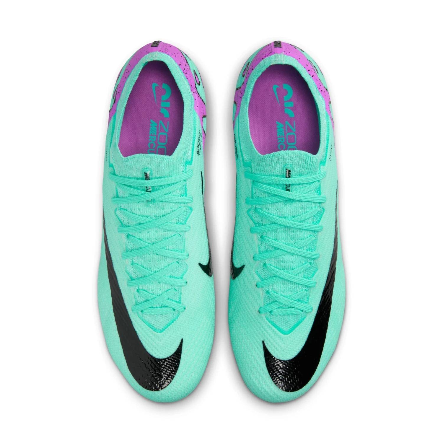Nike Zoom Mercurial Vapor 15 Elite FG (Teal/Purple) 5 Nike Zoom Mercurial Vapor 15 Elite FG (Teal/Purple) - Image 3