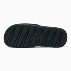 PUMA Cool Cat Sandal (Black/White) -Sports-Football Apparel puma cool cat sandal black white 5