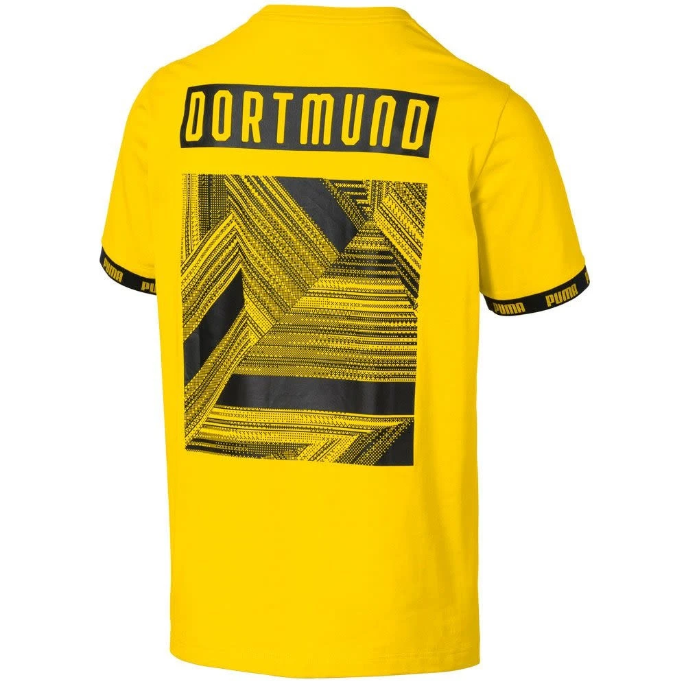 PUMA Dortmund 19/20 FTBL Culture Tee 6 PUMA Dortmund 19/20 FTBL Culture Tee - Image 4