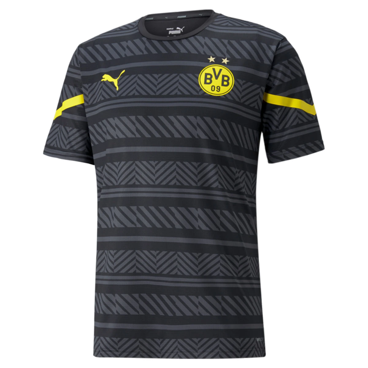 PUMA Dortmund 21/22 Prematch Jersey (Black) 3 PUMA Dortmund 21/22 Prematch Jersey (Black)