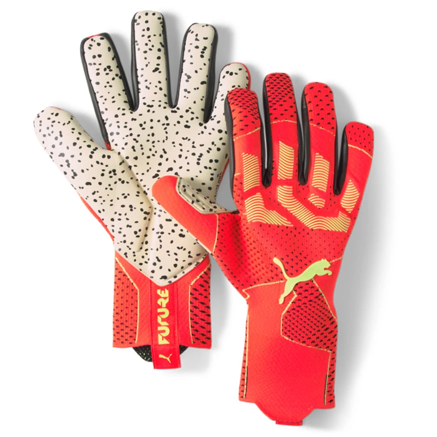 PUMA Future One Grip 1 NC Gloves (Orange/Yellow) 3 PUMA Future One Grip 1 NC Gloves (Orange/Yellow)