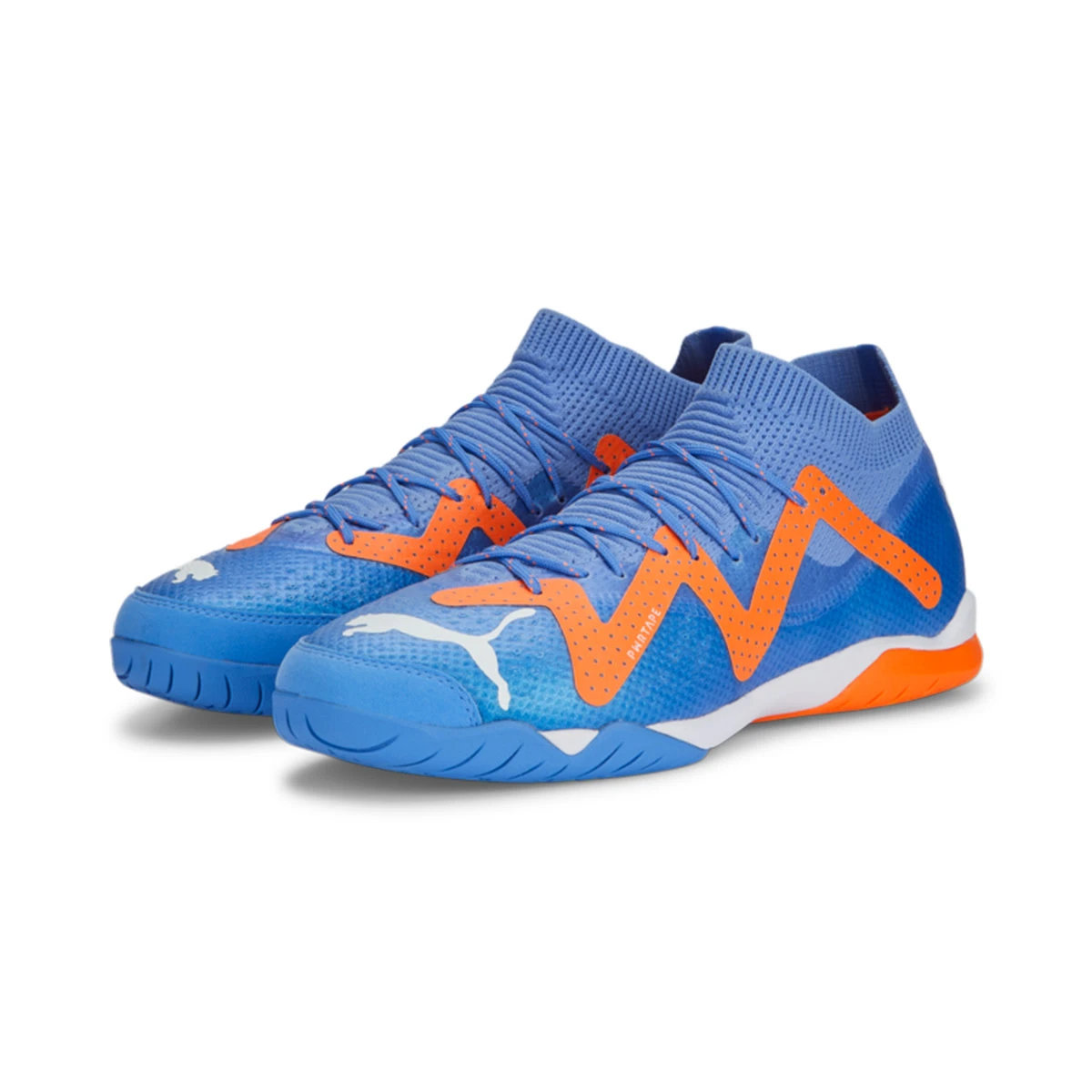PUMA Future Ultimate Court Indoor (Blue/Orange) 3 PUMA Future Ultimate Court Indoor (Blue/Orange)