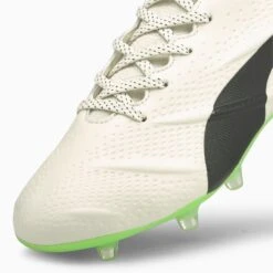 PUMA King Platinum 21 Vegan FG/AG (Ivory/Black/Lime) -Sports-Football Apparel puma king platinum 21 vegan fg ag ivory black lime 7