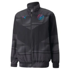 PUMA Manchester City 21/22 Prematch Jacket (Black)