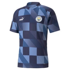 PUMA Manchester City 22/23 Prematch Jersey (Navy/Royal)