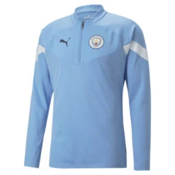 PUMA Manchester City 22/23 Training 1/4 Zip Top (Blue)