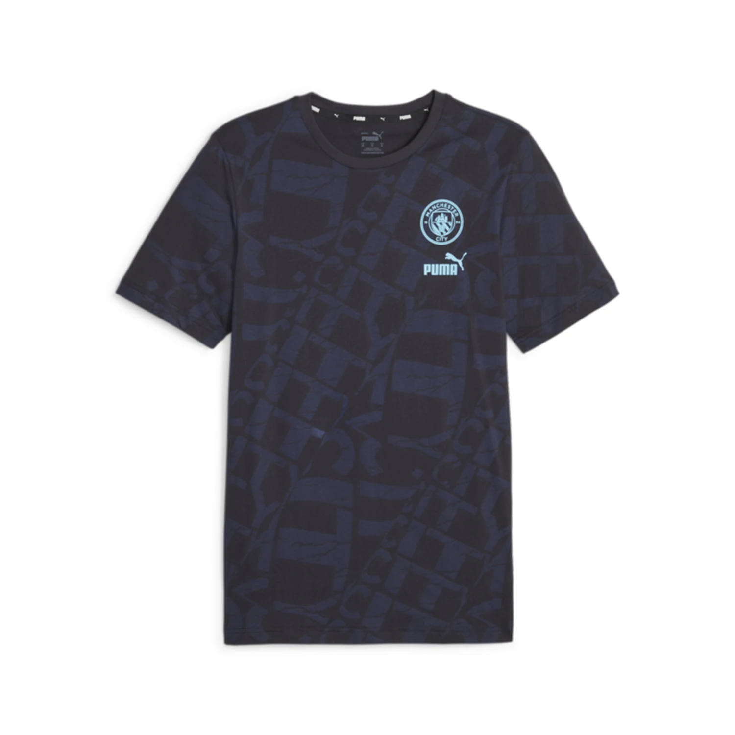 PUMA Manchester City 23/24 FTBLcore Aop Tee (Navy) 3 PUMA Manchester City 23/24 FTBLcore Aop Tee (Navy)