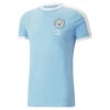 PUMA Manchester City 23/24 FTBLheritage T7 Tee (Blue/White) -Sports-Football Apparel puma manchester city 23 24 ftblheritage t7 tee blu