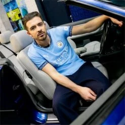 PUMA Manchester City 24/25 Authentic Home Jersey (Blue) -Sports-Football Apparel puma manchester city 24 25 authentic home jersey b 7