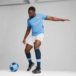 PUMA Manchester City 24/25 Home Jersey (Blue) -Sports-Football Apparel puma manchester city 24 25 home jersey blue 2