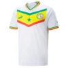 PUMA Senegal 2022 Home Jersey (White) -Sports-Football Apparel puma senegal 2022 home jersey white