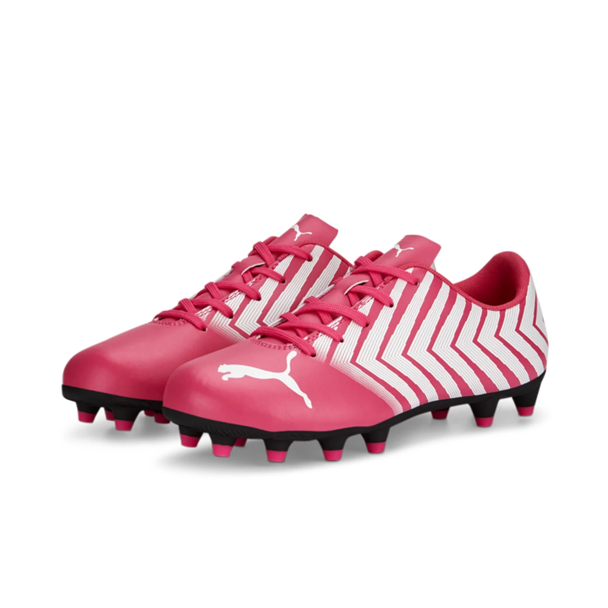 PUMA Tacto II FG/AG Jr (Pink/White) 3 PUMA Tacto II FG/AG Jr (Pink/White)