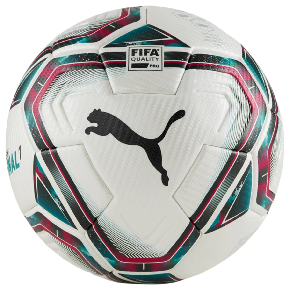 PUMA Teamfinal 21.1 FIFA Quality Pro Ball (White/Pink/Teal) 3 PUMA Teamfinal 21.1 FIFA Quality Pro Ball (White/Pink/Teal)