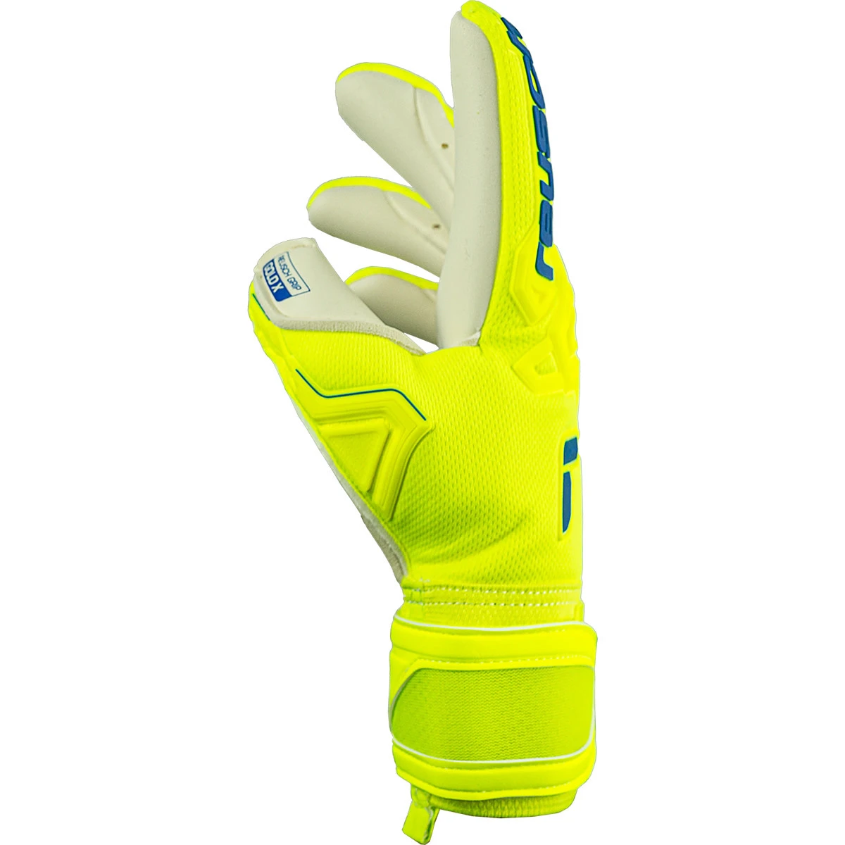 Reusch Attrakt Freegel Gold X Glove (Yellow/Blue) 6 Reusch Attrakt Freegel Gold X Glove (Yellow/Blue) - Image 4