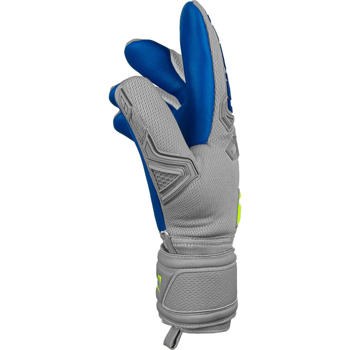 Reusch Attrakt Freegel Silver Finger Support Glove (Gray) 6 Reusch Attrakt Freegel Silver Finger Support Glove (Gray) - Image 4
