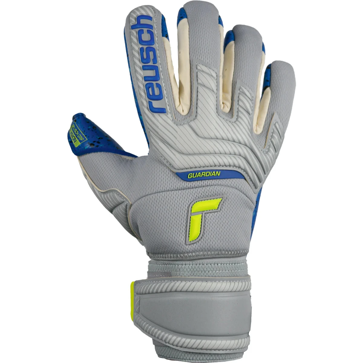 Reusch Attrakt Fusion Ortho-Tec Guardian Glove (Gray) 4 Reusch Attrakt Fusion Ortho-Tec Guardian Glove (Gray) - Image 2