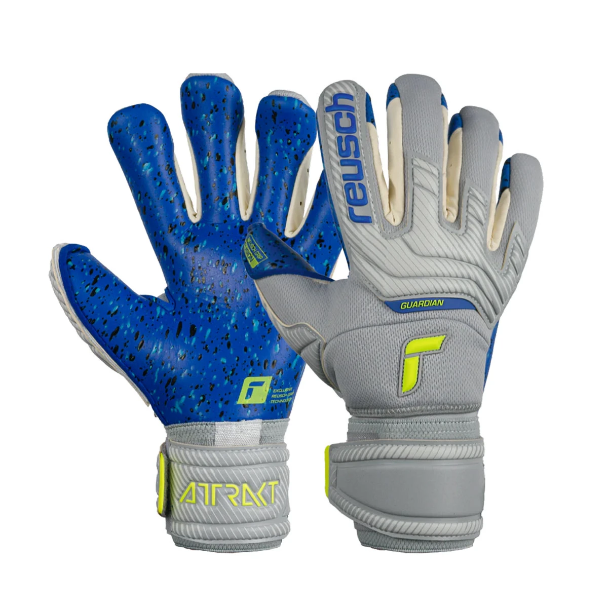 Reusch Attrakt Fusion Ortho-Tec Guardian Glove (Gray) 7 Reusch Attrakt Fusion Ortho-Tec Guardian Glove (Gray) - Image 5