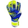 West Coast Helix Defiant Goalie Gloves (Blue/Neon) -Sports-Football Apparel west coast helix defiant goalie gloves blue neon